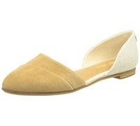 TOMS Mujer Jutti Dorsay Bailarinas Planas, Marrón, 43.5 EU