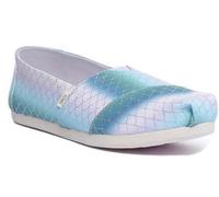 Toms Múltiple Iridescnt Sirena Balanza Zapatillas Deportivas Mujer en Azul Talla