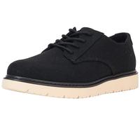 TOMS Navi Trvl Lite OxfordOxford para Hombre, Lona Negra Heritage, 43 EU