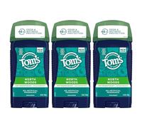 Tom's of Maine Desodorante antitranspirante para hombres, North Woods, 2.8 onzas, paquete de 3 (el embalaje puede variar)