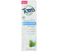 Tom's of Maine - Natural Toothpaste Simply White With Fluoride Clean Mint - 4.7 oz