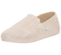 TOMS Redondo Slip On Flats Casual - Rojo, Tejido metálico Natural Flameado, 41 EU