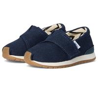 TOMS Resident Plus - Tenis Deportivos, Lona Azul Marino, Talla 10 UK para niños
