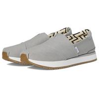 TOMS Resident Plus, Zapatillas Hombre, Drizzle Grey Heritage Canvas, 47.5 EU