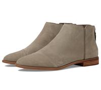 TOMS Rylie - Botines casuales de tacón bajo para mujer, de 1 a 2 pulgadas, color gris, ante (Dune Suede), 5.5