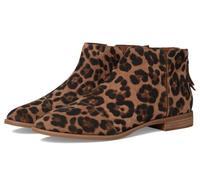 TOMS Rylie - Botines para mujer, Gamuza de leopardo de azúcar marrón, 42.5 EU