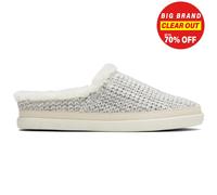 Toms Sage Mule Zapatillas Mujer Cómodas Slip-On Casual Blanco