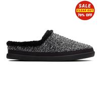 Toms Salvia Mula Mujer Casual Confort sin Cordones Salón Pantuflas Negro