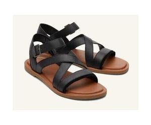 Toms Sandalias planas SLOANE in Negro 38 1/2