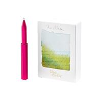 Tom's Studio The Wren - Bolígrafo recargable para uso diario (frambuesa), punta japonesa (0,3-0,5 mm), aluminio anodizado, incluye depósito de tinta y muestra de tinta Midnight de 3 ml, regalo