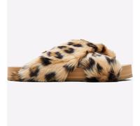 Toms Susie Eva Zapatillas De Casa De Piel De Leopardo Para Mujer