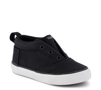 TOMS Tenis Fenix Mid con Cordones para niño, Microgamuza Negra, 7 UK Child