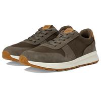 TOMS Tenis Trvl Lite RetroSneaker para Hombre, Repelente al Agua, Gamuza de Sarga Vintage, 42.5 EU