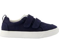 TOMS Tenis Unisex Cruz de Doble Correa para niños, Lona Navy Heritage, 35.5 EU