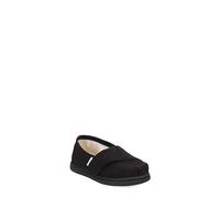 TOMS TINY ALPARGATA, Mocasines Planos, Unisex niños, Negro, 17.5 EU