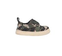 TOMS Tiny Cordones Cupsole Zapatillas Deportivas, Lona, Unisex Niños, Multicolor, 26
