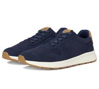 TOMS Trvl Lite Retro, Zapatillas Hombre, Sarga Vintage de Ante Azul Marino Repelente al Agua, 46 EU
