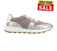 Toms Trvl Ligero Zapatillas de Mujer Diario Moda Retro Cuero Zapatillas Plata