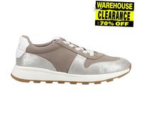 Toms Trvl Ligero Zapatillas de Mujer Diario Moda Retro Cuero Zapatillas Plata