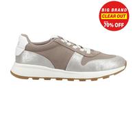 Toms Trvl Ligero Zapatillas de Mujer Diario Moda Retro Cuero Zapatillas Plata