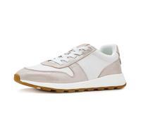 TOMS TRVL Lite - Tenis Retro para Mujer, Sarga Vintage champán/Gamuza Brillante, Talla 6.5 de Reino Unido