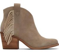 TOMS Women's Constance Ankle Boot, Dune Suede Fringe, 35.5 EU