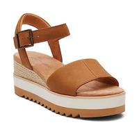 TOMS Women's Diana_Ballet Pink Sneaker, marrón (Tan Leather), 37.5 EU