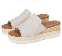 TOMS Women's Diana Mule_Ballet Pink Sneaker, Natural Yarn Dye, 38.5 EU