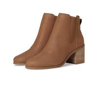 TOMS Women's Evelyn Chelsea Boot, Brown Sugar Leather, 38.5 EU