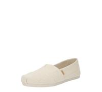TOMS Alpargata Cloudbound, Mocasines Planos Mujer, Natural Undyed Metallic Linen Stripe, 36 EU