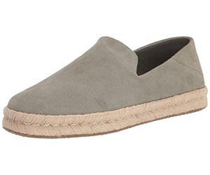 TOMS Zapatillas Planas Santiago para Hombre, Vetiver Grey, 43 EU