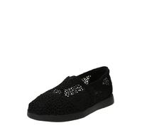 Alpargatas de mujer Plus crochet negro 36