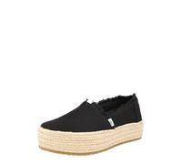TOMS Valencia, Plataforma Mujer, Negro, 37 EU