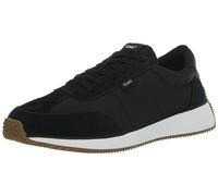 TOMS Zapatillas Wyndon para Hombre, Gamuza de Nailon Negro, 45 EU