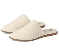 TOMS Zuecos de Jade para Mujer, Lona Natural deshilachada, 37.5 EU