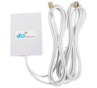 Tomshi 4G / 3G WiFi Antena 28dBi LTE Antena Amplificador de señal 4G / 3G Router WiFi Antena Red Banda Ancha Antena (SMA)
