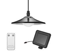 Tomshine Lámparas solares exteriores impermeables con mando a distancia, 2 modos e interruptor de extracción (IP44)