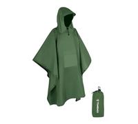 TOMSHOO Poncho de Lluvia Impermeable 3 en 1 Multifuncional Chubasquero Unisex Adulto, Chubasquero Poncho para Aire Libre Trekking Camping Senderismo