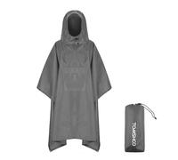 TOMSHOO Poncho Impermeable, Poncho de Lluvia Impermeable 3 en 1 Multifuncional Chubasquero Unisex Adulto Poncho de Pluie, Chubasquero Poncho para Aire Libre Trekking Camping Senderismo