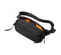 tomtoc 1,5 L Bolso Bandolera Sling Bag con Protección RFID, Riñonera Antirrobo Bolso Cruzado/Pecho Crossbody para Hombre y Mujer, Ligero y Resistente a Salpicaduras para Viajes y Uso Diario, Negra