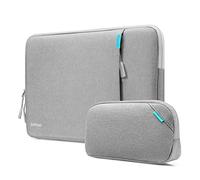tomtoc 360° Funda para 14 Pulgadas Nuevo MacBook Pro M5 Pro/MAX A3426 A3427 (2026), M5/M4/M3/M2/M1 A3434 A3112 A3401 A3185 A2992 A2918 (2025-2021), Protección Bolsa para portátil con Accesorios