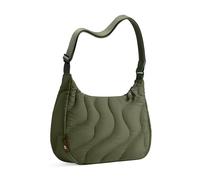 tomtoc 9L Bolso Mujer Puffer Sling Crossbody, Bolso Bandolera Mujer de Nylon Acolchado Crescent para iPad 11 Air/Pro y Nintendo Switch 2, Bolso Hobo de Viaje con Bolsillos Internos Organizados