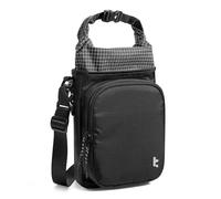 tomtoc Bandolera para Funda Slim de Consola de Juego Portátil, Bolsa Cruzada de Viaje para Steam Deck, ROG Xbox Ally X, Switch 2, PS Portal, Bolsa Roll-Top para Cable de Carga y Accesorios