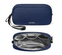 tomtoc Bolsa para Cables Accesorios, Organizador Cables Viaje, Bolsa Organizadora de Cables Portátil para Alimentación de Teléfono Móvil, Power Bank, Memoria USB, AirPods y Artículos de Uso Diario