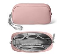 tomtoc Bolsa para Cables Accesorios, Organizador Cables Viaje, Bolsa Organizadora de Cables Portátil para Alimentación de Teléfono Móvil, Power Bank, Memoria USB, AirPods y Artículos de Uso Diario