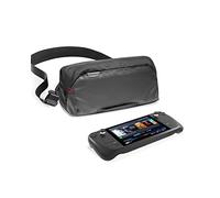 tomtoc Funda de Transporte para Consolas Steam Deck (OLED)/Nintendo Switch 2/ROG Xbox Ally (X)/PS Portal/MSI Claw 8/7 AI+ y Accesorios, Bolsa Protectora para Adaptador de AC, Ligera Bolsa de Viaje
