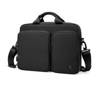 tomtoc Funda Portatil Slim para 15 15,6 16 Pulgadas Portátiles, Maletín Portátil Impermeable para MacBook Pro/Air M4 M3, Funda Profesional para Ordenador 15.6 Pulgadas Con Bandolera para Documentos