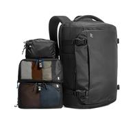 tomtoc Navigator-T66 Mochila de Viaje 40L & Light-T02 Organizador de Maleta Viaje 3 Piezas