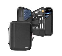 tomtoc Portfolio Tablet Funda para 11 Pulgadas iPad Air M4/M3/M2 2026, 11 Pulgadas iPad Pro M5/M4, iPad 11 A16 2025, iPad Air 5/iPad 10, Protectora Bolsa Rígida para Magic/Smart Keyboard/Accesorios