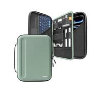 tomtoc Portfolio Tablet Funda para 11 Pulgadas iPad Pro M5/M4 & iPad Air M3/M2 2025-2024, 11 Pulgadas iPad 11 A16 2025, iPad Air 5/iPad 10, Protectora Bolsa Rígida para Magic/Smart Keyboard/Accesorios